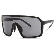 Crypto Matt Black Sunglasses - Black Mirror Lens image