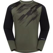 Flux Men's Long Sleeve Trail Jersey , midnight gre