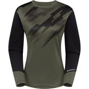 Flux Women's Long Sleeve Trail Jersey, midnight gr image