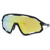 Code Breaker Matt Black Sunglasses - 3 Lens Pack - image