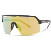 Crypto Air Gloss Black Sunglasses - Bronze Mirror image