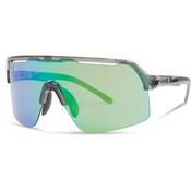 Crypto Air Crystal Smoke Sunglasses - Green Mirror image