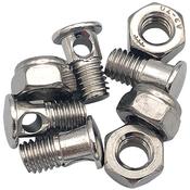 Universal mudguard eye bolts w/nuts x4, fits primo