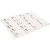 M Part bearing workshop organiser labels 24