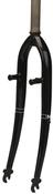 700c hybrid bike fork 1 1/8" Threaded. Threads cut image