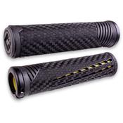 CF BMX / MTB Lock On Grips 135mm - Black / Yellow image
