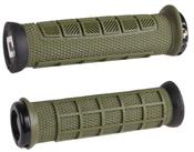 Elite Pro MTB Lock On Grips 130mm - Army Green image
