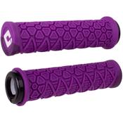 Vanquish MTB Lock On Grips 135mm - Purple/Metallic image