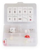 Universal bleed kit with syringe and nipples to su image
