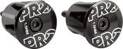 Handlebar End Plugs, Alloy, Black