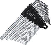 Torx Key Set, T10/T15/T20/T25/T30/T40/T45/T50