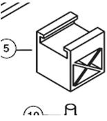 1123-2 - Sliding block for WAG-4