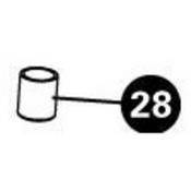 1970 - Threaded rod end cap for - 100-3D/5D/25D cl