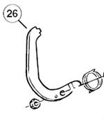 219-2L - Left hand calliper for TS-2/6