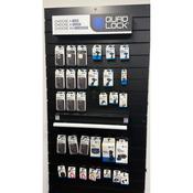 Quad Lock Slat Wall Display POS
