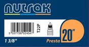 20 x 1 3/8 inch Presta inner tube image
