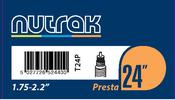 24 x 1.75 - 2.125 inch Presta inner tube