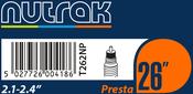 26 x 2.1 - 2.4 inch Presta inner tube image