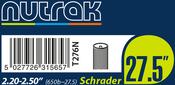 27.5" or 650B x 2.2 - 2.5 Schrader inner tube