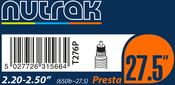 27.5" or 650B x 2.2 - 2.5 Presta inner tube image