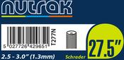 27.5 inch or 650B x 2.5 - 3.0 Schrader inner tube image