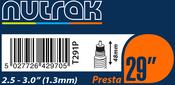 29 inch x 2.5 - 3.0 Presta inner tube image