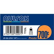 700 x 25 - 32C Presta 60 mm long valve inner tube