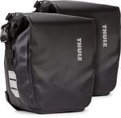 Shield panniers, 13 litres each, pair - black image