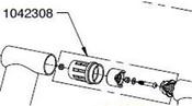 L/H bushing for Volare/Crono assembled