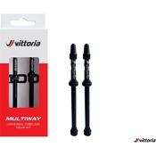 Multiway tubeless valve alloy black 80mm (2 pcs) image
