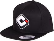 Snap Back Hat - Black image
