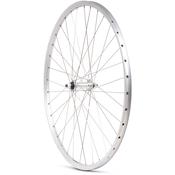Hybrid Front Solid Axle Wheel silver 700c image