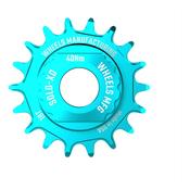 Solo-XD 20Â Tooth Cog, 7075 aluminum, Teal