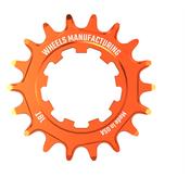 Solo-XD 18Â Tooth Cog, 7075 aluminum, Orange