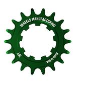 Solo-XD 18Â Tooth Cog, 7075 aluminum, Green