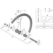 WH-R9170-C60-TU-R12 complete hub axle image