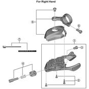 SL-M9100 right hand inner hole cap