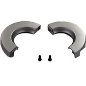 FC-E6100 chain ring cover and fixing bolt, silver