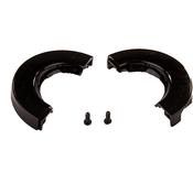 FC-E6100 chain ring cover and fixing bolt, black