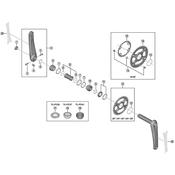 FC-M8100 lock ring &amp; washer