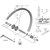 WH-MT601-TL-R12-275 spoke, 267.5 mm image