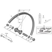 WH-MT601-TL-F15-29 spoke, 290 mm