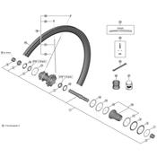 WH-R9270-C36-TU-F left hand spoke, 285 mm