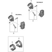 SW-EN600 stay 22.2 mm with nut