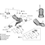 ST-R7120 left hand lid unit