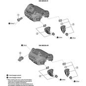 SW-M9250-R/IR lever unit Y