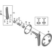 FC-9000 crank arm fixing bolt, B-Type: 16 mm image