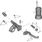 BL-M9100 lever axle