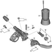 BL-M9120 lever member unit