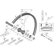 HB-M618 right hand cone with dust cap